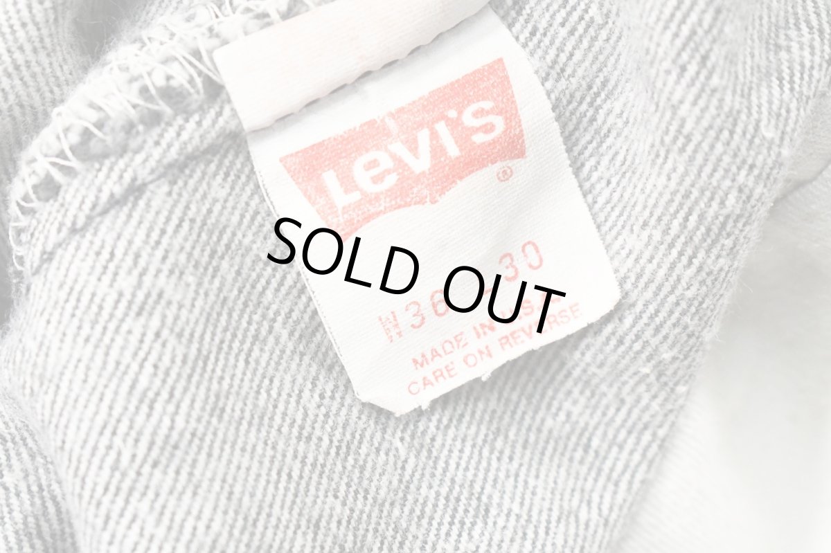 画像6: 90' Used Levi's 501 Denim Pants Black made in USA リーバイス (6)