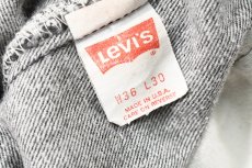 画像6: 90' Used Levi's 501 Denim Pants Black made in USA リーバイス (6)
