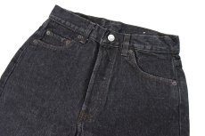 画像2: 80s Used Levi's 501 Denim Pants Black made in USA リーバイス (2)