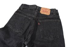 画像4: 80s Used Levi's 501 Denim Pants Black made in USA リーバイス (4)