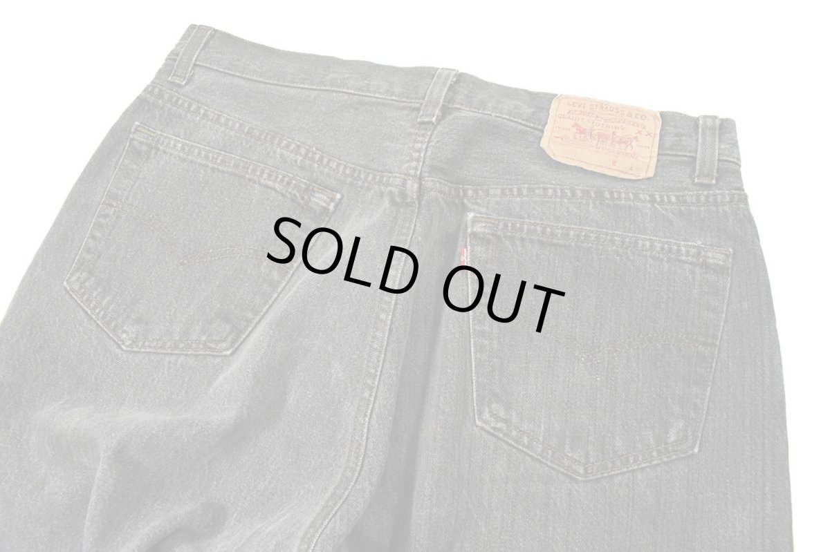 画像4: 90' Used Levi's 501 Denim Pants Black made in USA リーバイス (4)