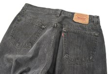 画像4: 90' Used Levi's 501 Denim Pants Black made in USA リーバイス (4)