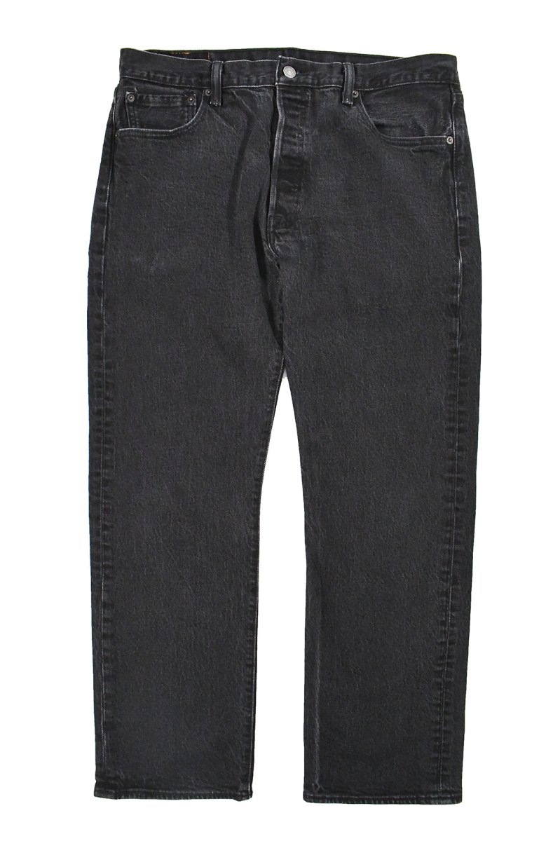 画像1: Used Levi's 501 Denim Pants Black リーバイス (1)