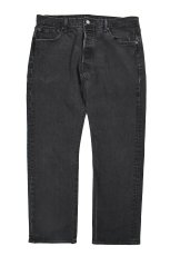 画像1: Used Levi's 501 Denim Pants Black リーバイス (1)