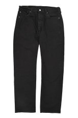 画像1: Used Levi's 501 Denim Pants Black リーバイス (1)