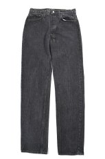 画像1: 80s Used Levi's 501 Denim Pants Black made in USA リーバイス (1)