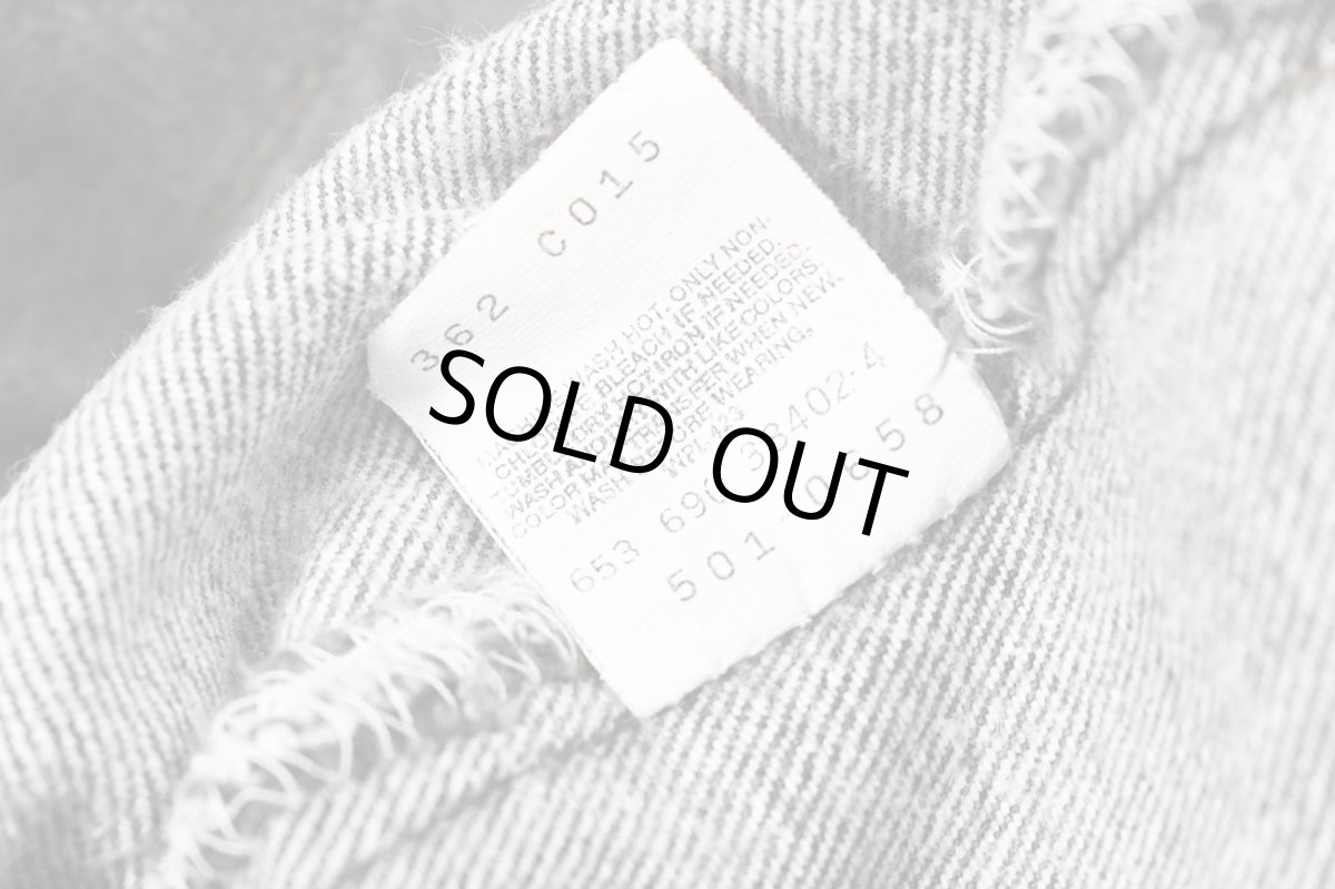 画像7: 90' Used Levi's 501 Denim Pants Black made in USA リーバイス (7)