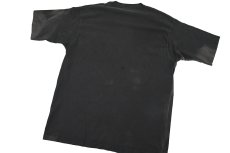 画像4: Used Fruit of the Loom S/S Fade Pocket Tee Black made in USA (4)