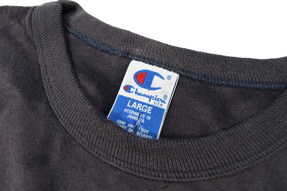 画像3: Used Champion S/S Fade Tee Navy (3)