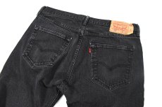 画像4: Used Levi's 501 Denim Pants Black リーバイス (4)