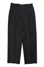 画像1: Used Summer Wool Pleated Slacks (1)