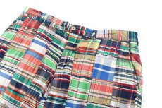 画像2: Used Polo Ralph Lauren Patchwork Check Shorts (2)