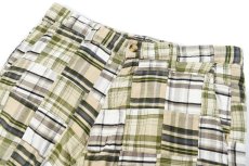 画像2: Used Siegfried Patchwork Check Shorts (2)