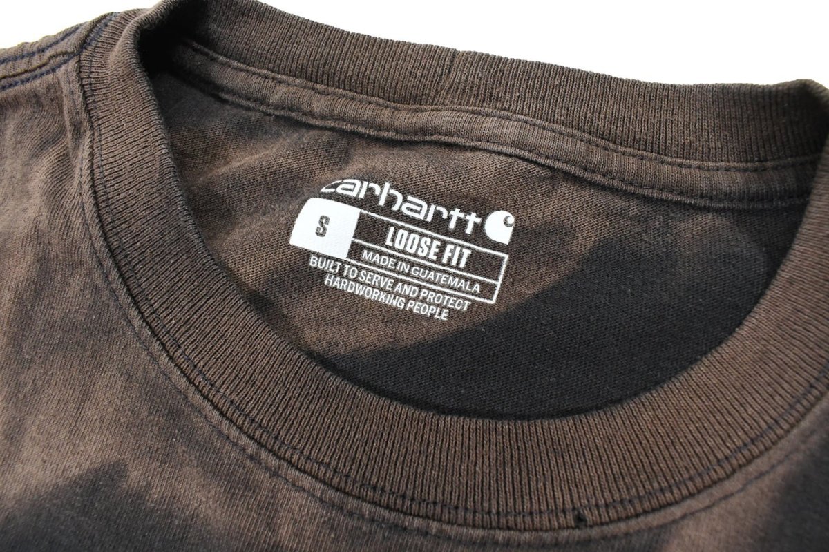 画像3: Used Carhartt S/S Fade Pocket Tee Black (3)