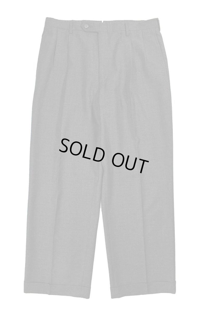 画像1: Used Jos.A.Bank Summer Wool Pleated Slacks (1)