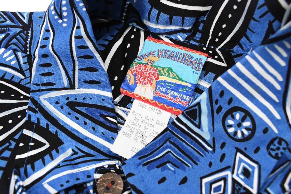画像4: Deadstock Joe Kealoha's Pullover Hawaiian Shirt made in HAWAII (4)