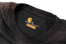画像3: Used Carhartt S/S Fade Pocket Tee Charcoal (3)