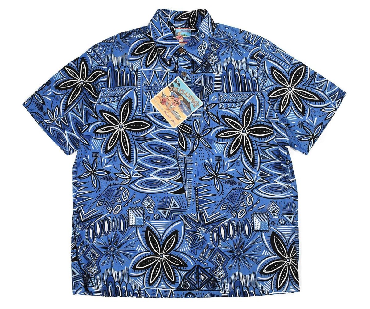 画像1: Deadstock Joe Kealoha's Pullover Hawaiian Shirt made in HAWAII (1)