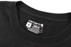 画像3: Used Carhartt S/S Fade Pocket Tee Black (3)