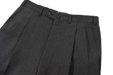 画像2: Used Summer Wool Pleated Slacks (2)