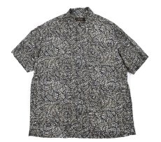 画像1: Used Tasso Elba Silk/Linen S/S Shirt (1)