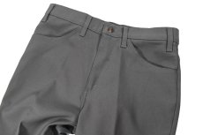 画像2: Used Levi's 517 Flare Pants Grey made in USA スタプレ (2)
