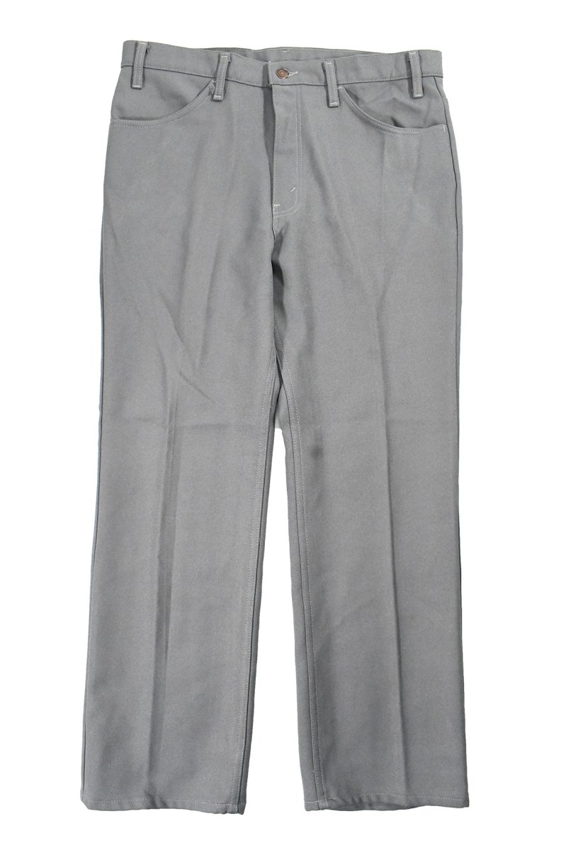 画像1: Used Levi's 517 Flare Pants Grey made in USA スタプレ (1)