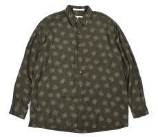 画像1: Used Perry Ellis Rayon Shirt (1)