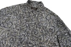 画像2: Used Tasso Elba Silk/Linen S/S Shirt (2)