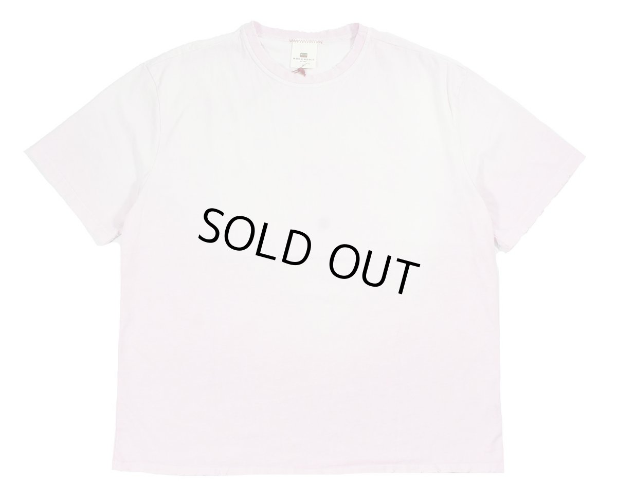 画像1: MOOJI MOOJI US Oversize Crop T-Shirt Aged Pink (1)
