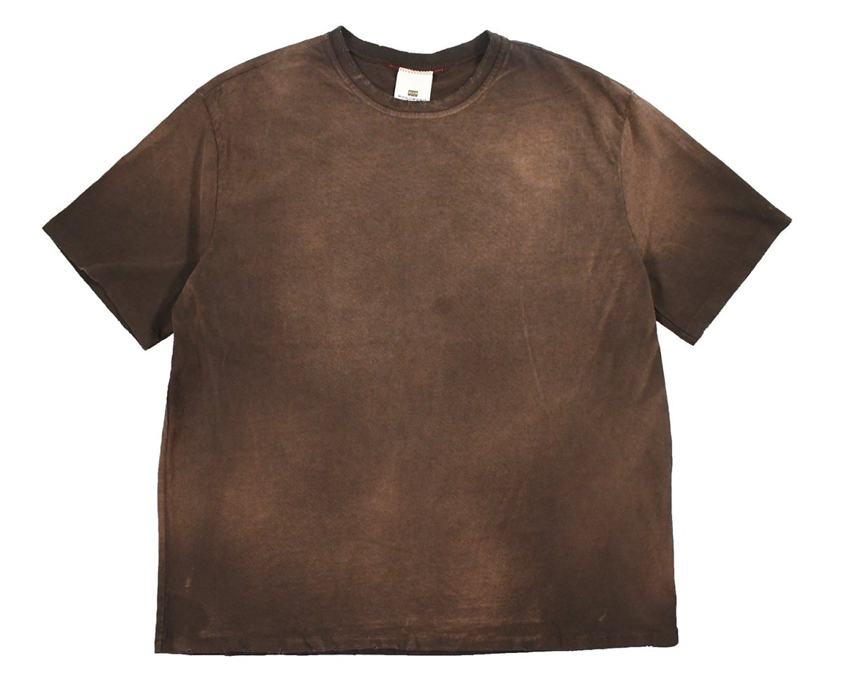 画像1: MOOJI MOOJI US Single Stitched T-Shirt Aged Brown (1)