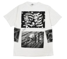 画像1: Used M.C.Escher S/S Print Tee made in USA (1)