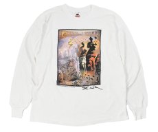 画像1: Used Salvador Dali L/S Print Tee made in USA (1)