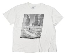 画像1: Used Scott Mutter S/S Print Tee made in USA (1)