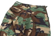 画像4: Used Us Military Ripstop Combat Trouser Woodland Camo (4)