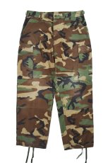 画像1: Used Us Military Hot Weather Ripstop Combat Trouser Woodland Camo (1)
