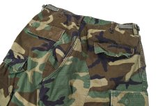 画像4: Used Us Military Hot Weather Ripstop Combat Trouser Woodland Camo (4)