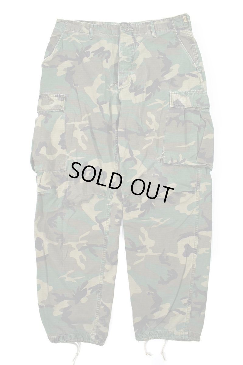 画像1: Used Us Military Ripstop Poplin Class 2 Trouser ERDL Camo (1)