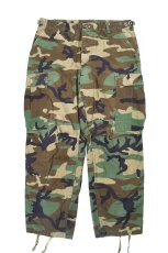 画像1: Used Us Military Hot Weather Ripstop Combat Trouser Woodland Camo (1)