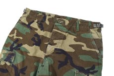 画像2: Used Us Military Hot Weather Ripstop Combat Trouser Woodland Camo (2)