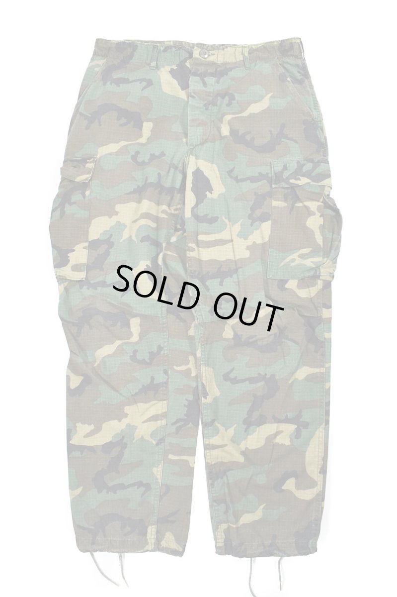 画像1: Used Us Military Hot Weather Ripstop Trouser ERDL Camo (1)
