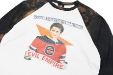 画像2: Used Musician Raglan Sleeve Print Tee "Rage Against the Machine" (2)