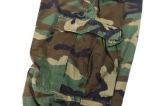 画像5: Used Us Military Hot Weather Ripstop Combat Trouser Woodland Camo (5)
