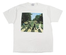 画像1: Used Musician Print Tee "The Beatles" (1)