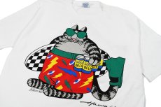 画像2: Deadstock Crazy Shirts Kliban Cat Print Tee made in USA (2)