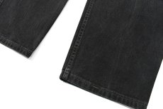 画像3: 02' Used Levi's 550 Denim Pants Black made in Canada リーバイス (3)