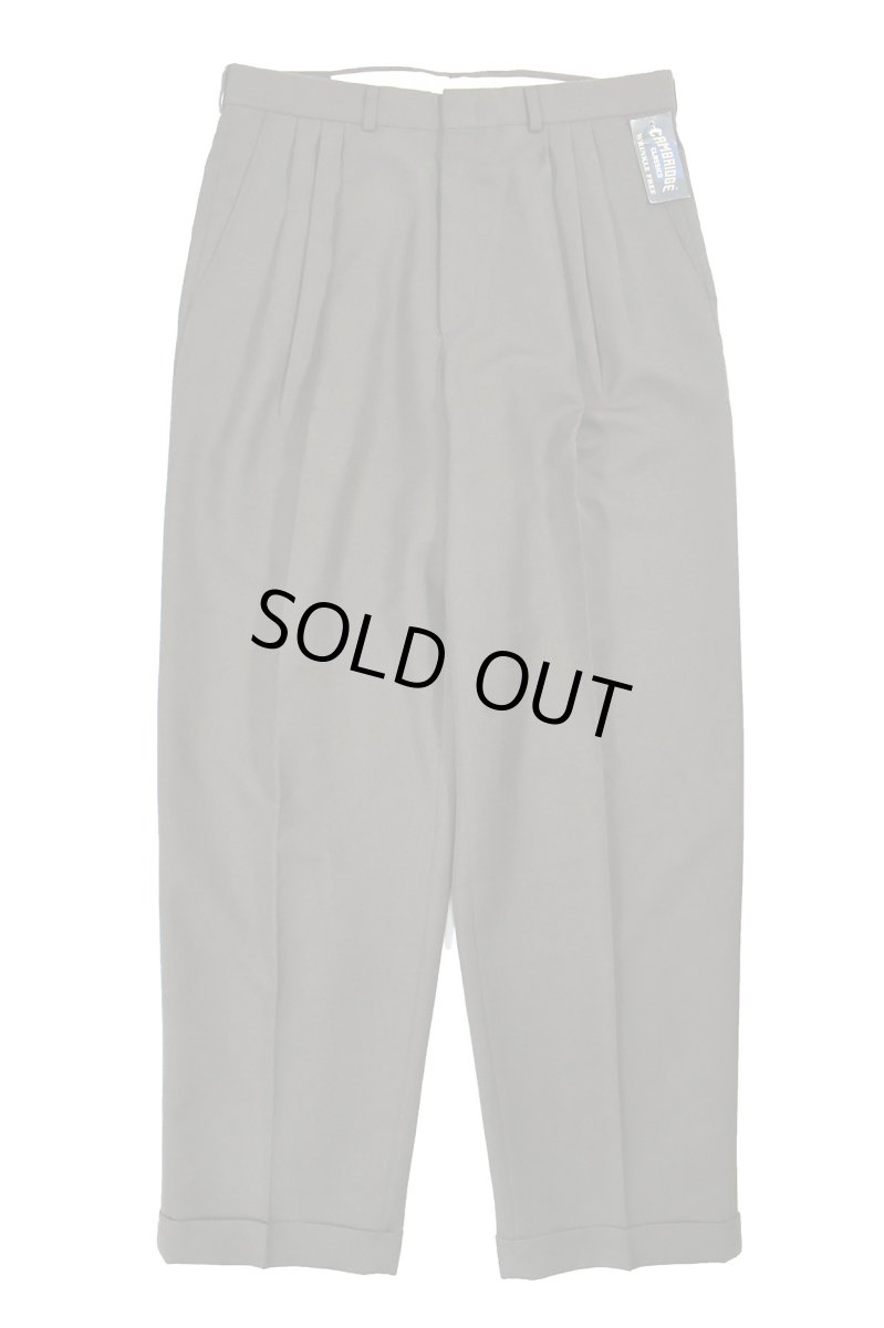 画像1: Deadstock Cambridge Classics Pleated Slacks made in USA (1)