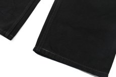 画像3: Deadstock Levi's 550 Denim Pants Black リーバイス (3)