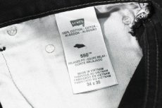 画像6: Deadstock Levi's 550 Denim Pants Black リーバイス (6)