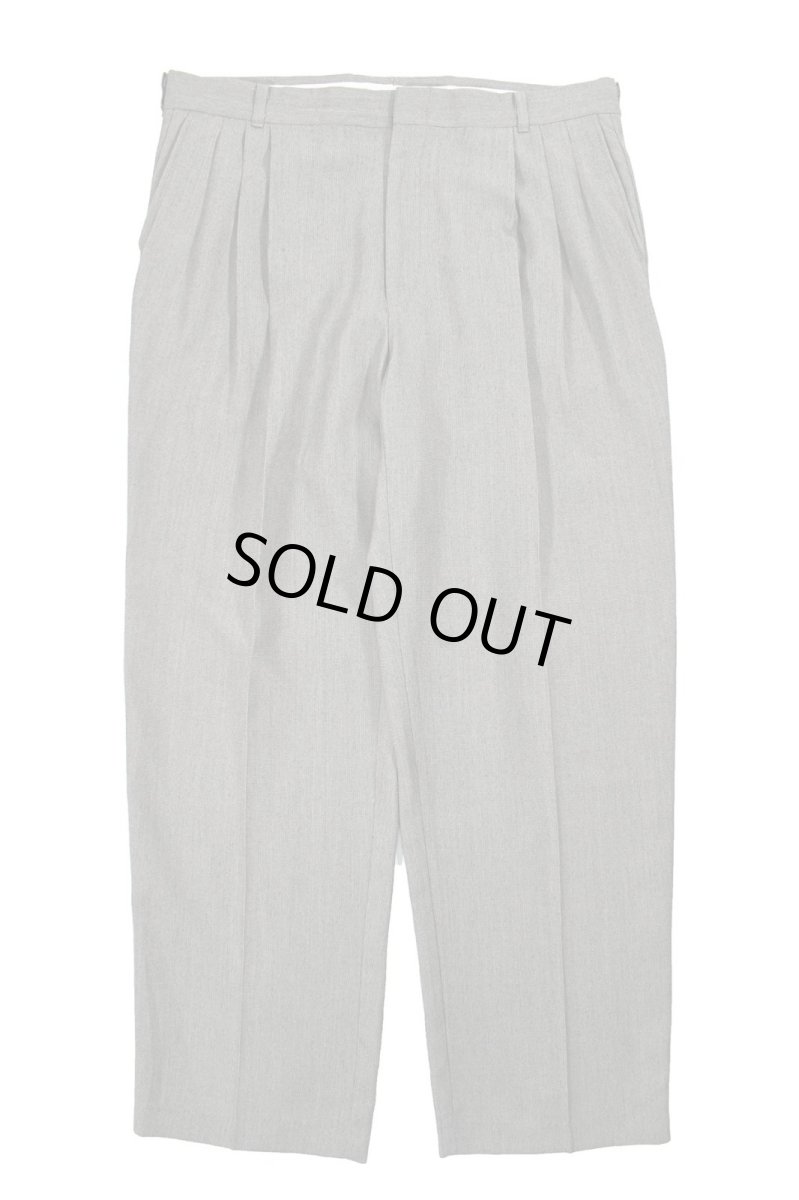 画像1: Used Untied Pleated Slacks made in USA (1)